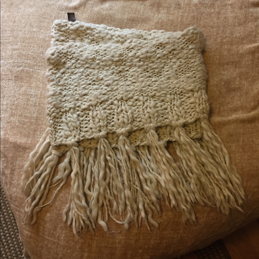 Fringed Infinity Scarf